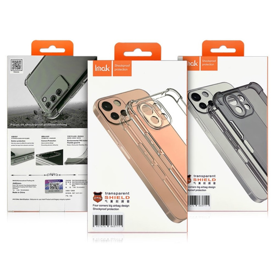 IMAK Θήκη για Huawei Mate 50 Pro, Dropproof, διαφανής