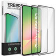 2x Μετριασμένο γυαλί ERBORD 3D για Samsung Galaxy A56 5G πλήρης οθόνη