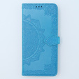 Θήκη με πτερύγιο για Xiaomi 13T / 13T Pro, Mandala, μπλε