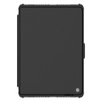 Θήκη + πληκτρολόγιο Galaxy Tab S8+ / Tab S7 +/ Tab S7 FE, NILLKIN Bumper Pen Slot, μαύρη