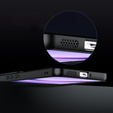 Θήκη για Vivo V50 Lite 4G / 5G, για MagSafe, ERBORD Μatt Case, μαύρη