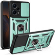 Θήκη για Xiaomi Poco F5, CamShield Slide, πράσινο