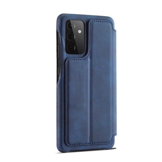 Θήκη με πτερύγιο για Samsung Galaxy A52 5G / 4G, LC.IMEEKE, μπλε