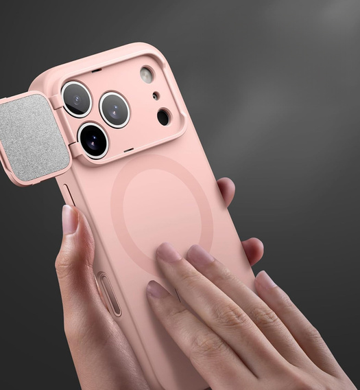 Θήκη Suritch Shockproof με βάση και προστατευτικό για την κάμερα, για MagSafe για iPhone 17 Pro Max