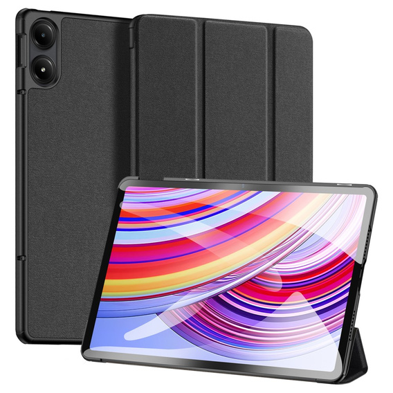 Θήκη για Xiaomi Redmi Pad Pro / Xiaomi Poco Pad, Dux Ducis Domo, μαύρη