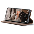 θήκη CASEME για Samsung Galaxy S20 FE, Leather Wallet Case, καφέ
