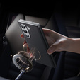 Θήκη SULADA Carbon Fiber για MagSafe για Samsung Galaxy Z Fold6 5G, μαύρο