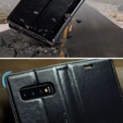 θήκη CASEME για Samsung Galaxy S10+ Plus, Waxy Textured, μαύρη
