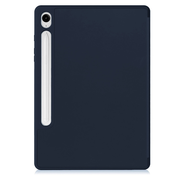 Θήκη για Samsung Galaxy Tab S10 FE+ Plus, Smartcase με χώρο για γραφίδα, σκούρο μπλε