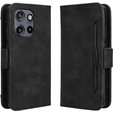 Θήκη με πτερύγιο για Motorola Edge 50 Neo / Motorola ThinkPhone 25, Card Slot, μαύρη