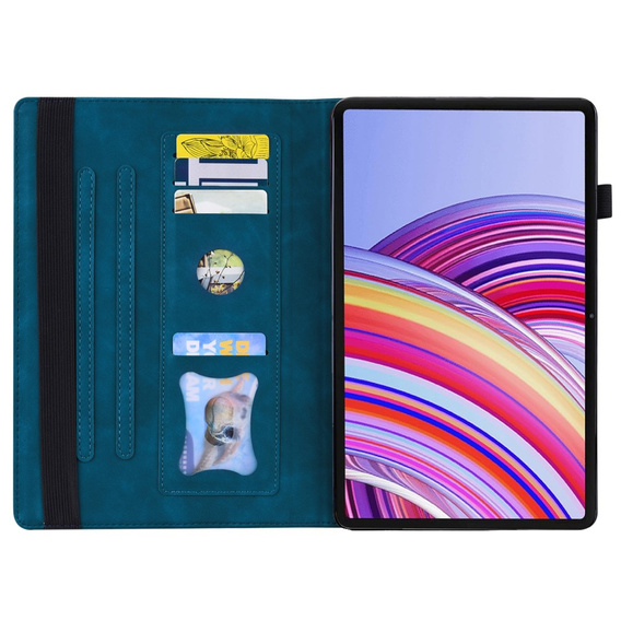 θήκη για Xiaomi Redmi Pad Pro / Xiaomi Poco Pad, Classic, με υποδοχή γραφίδας, μπλε