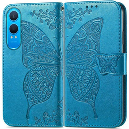 Θήκη με πτερύγιο για OnePlus Nord CE4 Lite, Butterfly, μπλε