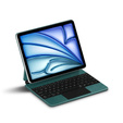 Θήκη πληκτρολογίου για iPad Air 13" 2024, Magnetic Keyboard Touchpad, πράσινη