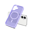 Θήκη Matt για iPhone 17, για MagSafe, ημιδιαφανές μοβ