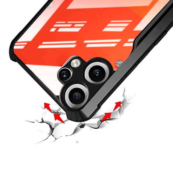 Θήκη για CMF Nothing Phone 2 Pro, AntiDrop Hybrid, μαύρη