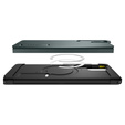 θήκη Spigen για Samsung Galaxy S25 Ultra, Tough Armor Mag Mag MagSafe, πράσινη + μετριασμένο γυαλί 9H