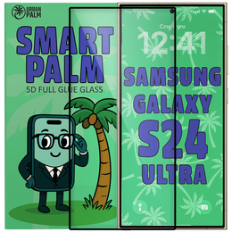 Σκληρό γυαλί 5D Full Glue Smart Palm για Samsung Galaxy S24 Ultra