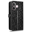 θήκη πτερύγιο για Oppo A5 Pro 5G, Wallet Rhombus, μαύρη