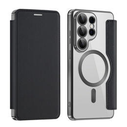 Θήκη με πτυσσόμενο καπάκι RFID Wallet MagSafe με προστασία κάμερας για Samsung Galaxy S26 Ultra