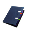 Θήκη για Samsung Galaxy Tab S10 Lite / S10 FE / S9 FE, Business Card and Pen Slot, μπλε