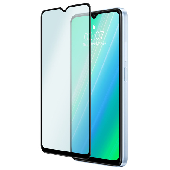 2x Μετριασμένο γυαλί για Xiaomi Redmi Note 8T, ERBORD 3D πλήρης οθόνη