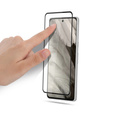 Mocolo Full Glue μετριασμένο γυαλί για Google Pixel 8, μαύρο πλαίσιο