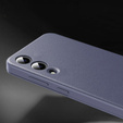 Αναδιπλούμενη θήκη για Samsung Galaxy S25 Edge, Smart View Wallet, μωβ