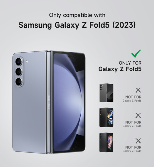 Θήκη Suritch Full Body με βάση και θήκη για γραφίδα για Samsung Galaxy Z Fold5