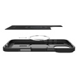 θήκη Spigen για iPhone 16 Pro, Core Armor MagSafe, μαύρη + μετριασμένο γυαλί 9H