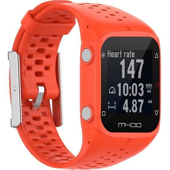 Λουράκι σιλικόνης για το Polar M400/M430, πορτοκαλί