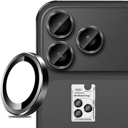 Γυαλί για κάμερα ERBORD OPTIK Pro για iPhone 17 Pro / 17 Pro Max, μαύρο