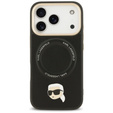 Θήκη Karl Lagerfeld Big Strap Karl Metal Logo MagSafe για iPhone 17 Pro
