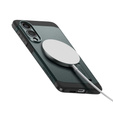 θήκη Spigen για Samsung Galaxy A36 5G, Tough Armor Mag Mag MagSafe, μαύρη + μετριασμένο γυαλί 9H