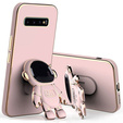 Θήκη για Samsung Galaxy S10 Plus, Astronaut, ροζ rose gold