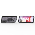 Θήκη για Samsung Galaxy M34, KickStand Camera Lens, μωβ