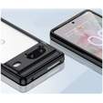 Θήκη για Google Pixel 7 5G, Fusion Hybrid, με προστασία κάμερας, διαφανής / μαύρη