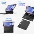Θήκη πληκτρολογίου Dux Ducis Bluetooth για Samsung Galaxy Tab S10 Ultra / S9 Ultra / S8 Ultra
