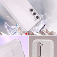 Θήκη για Samsung Galaxy S23, Glittery Powder, διαφανής