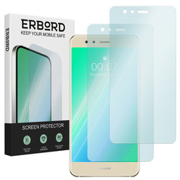 2x Μετριασμένο γυαλί για Huawei P10 Lite, ERBORD 9H Hard Glass στην οθόνη