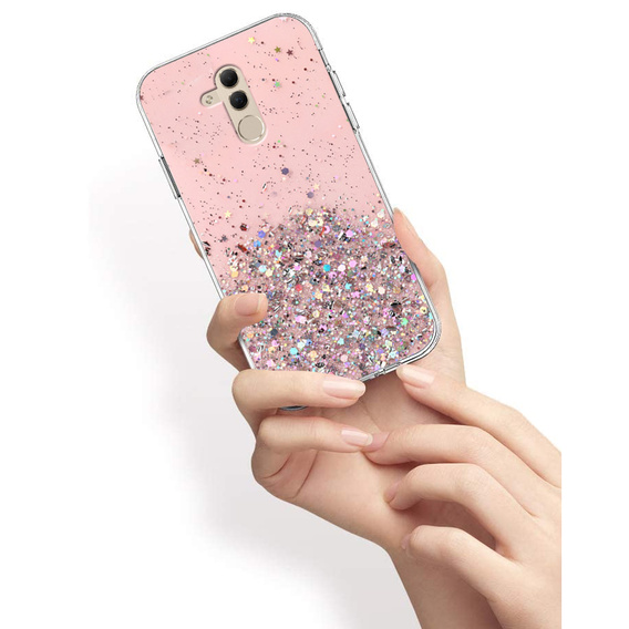Θήκη για Huawei Mate 20 Lite, Glittery, ροζ