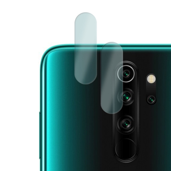2x ERBORD μετριασμένο γυαλί για την κάμερα για να Xiaomi Redmi Note 8 Pro