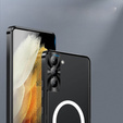 θήκη προστασίας κάμερας για το Samsung Galaxy S21 FE 5G, CamShield MagSafe, διαφανής / μαύρη