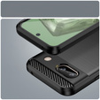 Θήκη για Google Pixel 8A, Carbon, μαύρη