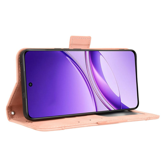 Θήκη με πτερύγιο για Vivo V50 Lite 4G / 5G, Card Slot, ροζ