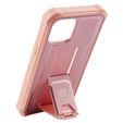 Θωρακισμένη θήκη για iPhone 13 mini, Dexnor Full Body, ροζ rose gold