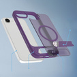 Θήκη για iPhone 16E, Kickstand Matt Case, για MagSafe, μωβ