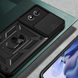 Θήκη για Motorola Moto E13, CamShield Slide, μαύρο