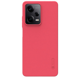 NILLKIN θήκη για Xiaomi Poco X5 Pro 5G, θήκη Super Frosted Shield, κόκκινη