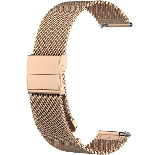 Bransoleta Milanese z teleskopem 20mm, Rose Gold