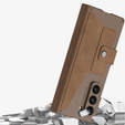 Θήκη πορτοφολιού με πτερύγιο καφέ για Samsung Galaxy Z Fold 7 5G